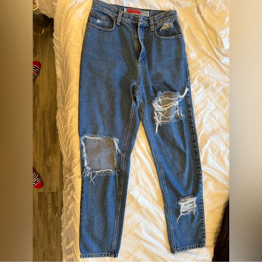Vintage American Eagle Slouchy Distresses BF Jeans